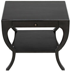 Noir Maude Side Table, Pale-Noir Furniture-Blue Hand Home