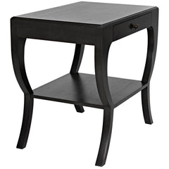 Noir Maude Side Table, Pale-Noir Furniture-Blue Hand Home