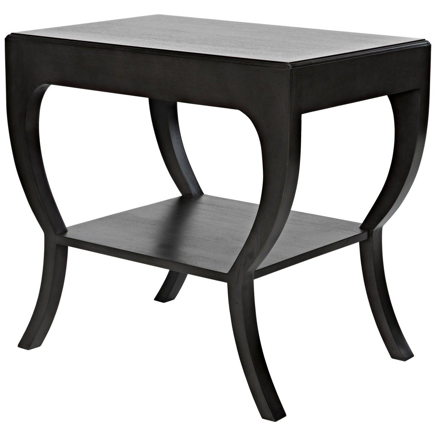 Noir Maude Side Table, Pale-Noir Furniture-Blue Hand Home