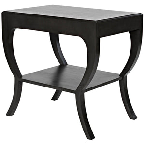 Noir Maude Side Table, Pale-Noir Furniture-Blue Hand Home