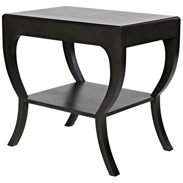 Noir Maude Side Table, Pale-Noir Furniture-Blue Hand Home
