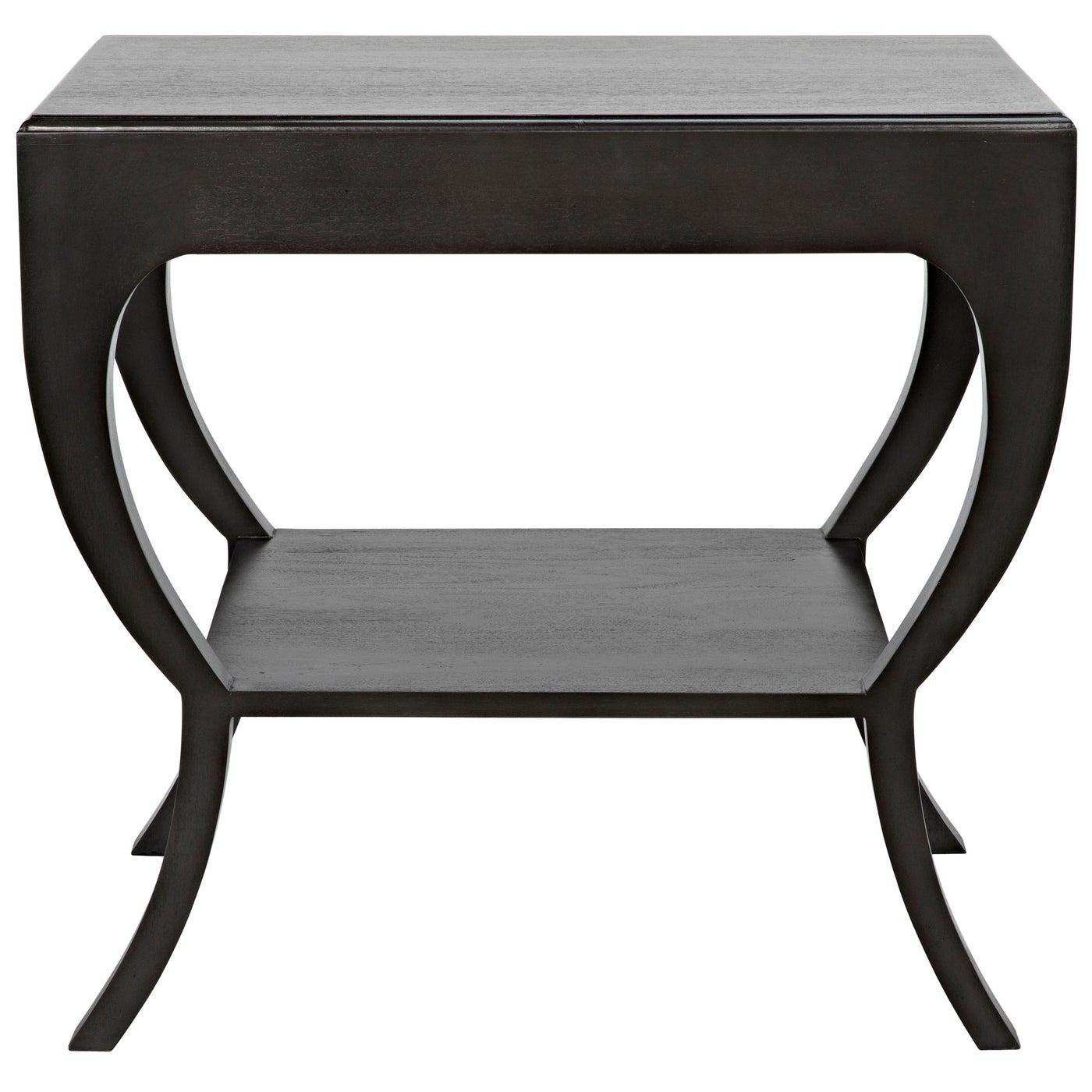 Noir Maude Side Table, Pale-Noir Furniture-Blue Hand Home