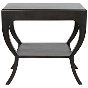 Noir Maude Side Table, Pale-Noir Furniture-Blue Hand Home