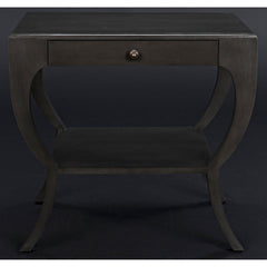 Noir Maude Side Table, Pale-Noir Furniture-Blue Hand Home