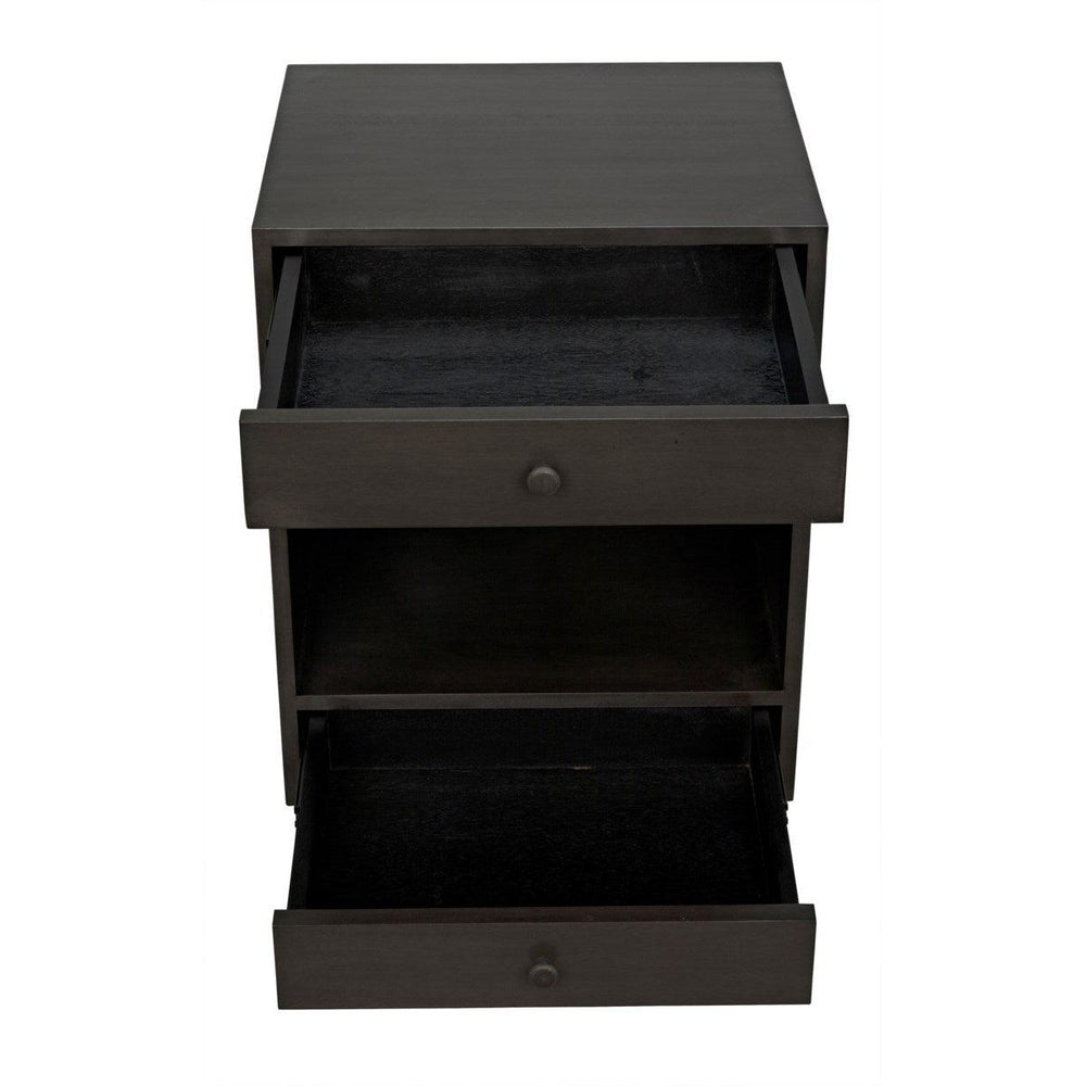 Noir Furniture Small Sumiko Side Table, Pale-Noir Furniture-Blue Hand Home