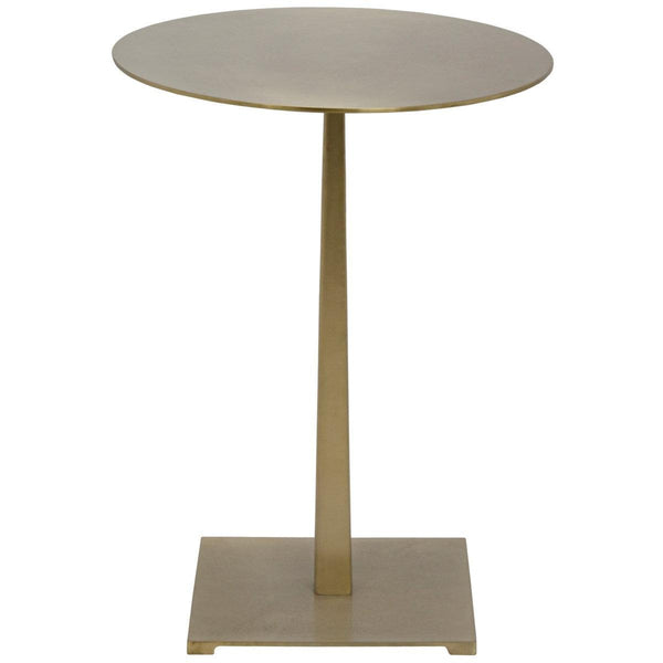 Noir Furniture Stiletto Side Table, Antique Brass-Noir Furniture-Blue Hand Home