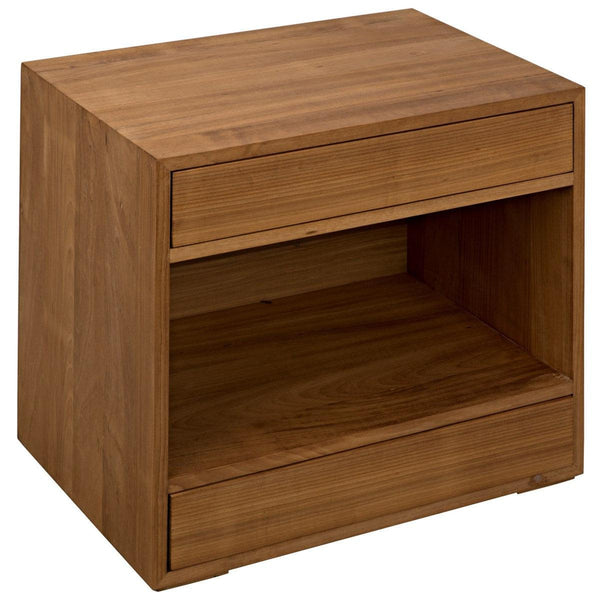 Noir Furniture SL05 Side Table, Gold Teak-Noir Furniture-Blue Hand Home