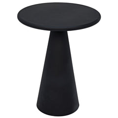 Noir Furniture Idiom Side Table, Black Metal-Noir Furniture-Blue Hand Home