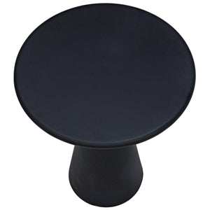 Noir Furniture Idiom Side Table, Black Metal-Noir Furniture-Blue Hand Home