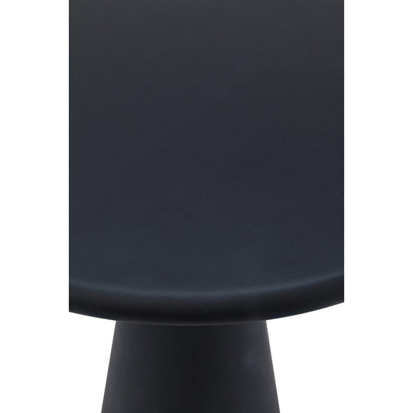 Noir Furniture Idiom Side Table, Black Metal-Noir Furniture-Blue Hand Home
