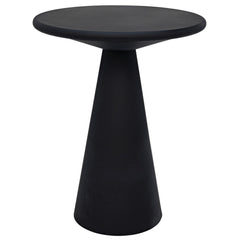 Noir Furniture Idiom Side Table, Black Metal-Noir Furniture-Blue Hand Home