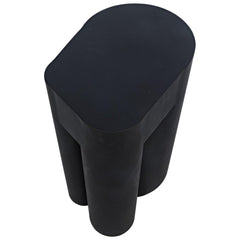 Noir Furniture Blair Side Table, Black Metal-Noir Furniture-Blue Hand Home