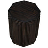 Noir Moore Side Table, Ebony-Noir Furniture-Blue Hand Home