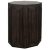 Noir Moore Side Table, Ebony-Noir Furniture-Blue Hand Home