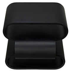 Noir Nada Side Table, Black Steel-Noir Furniture-Blue Hand Home