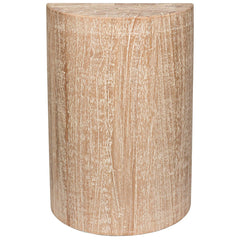 Noir Half and Half Side Table, Distressed Mindi-Noir Furniture-Blue Hand Home