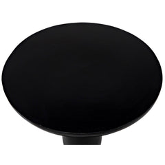 Noir Adonis Side Table, Hand Rubbed Black-Noir Furniture-Blue Hand Home