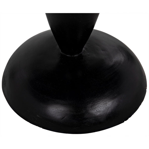Noir Adonis Side Table, Hand Rubbed Black-Noir Furniture-Blue Hand Home