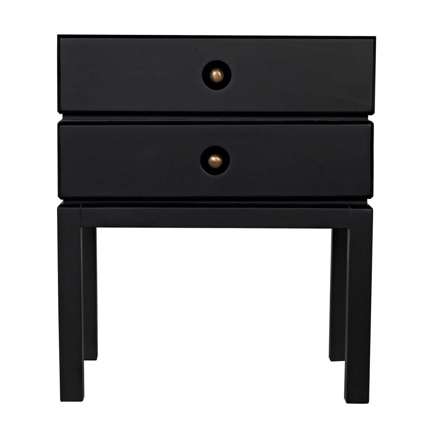 Andras Side Table, Black