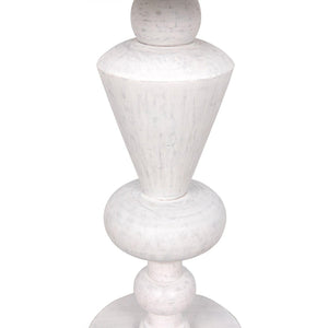 Noir Fenring Side Table, White Wash-Noir Furniture-Blue Hand Home