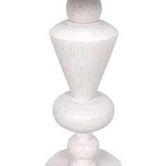 Noir Fenring Side Table, White Wash-Noir Furniture-Blue Hand Home