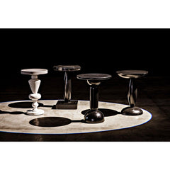 Noir Fenring Side Table, White Wash-Noir Furniture-Blue Hand Home