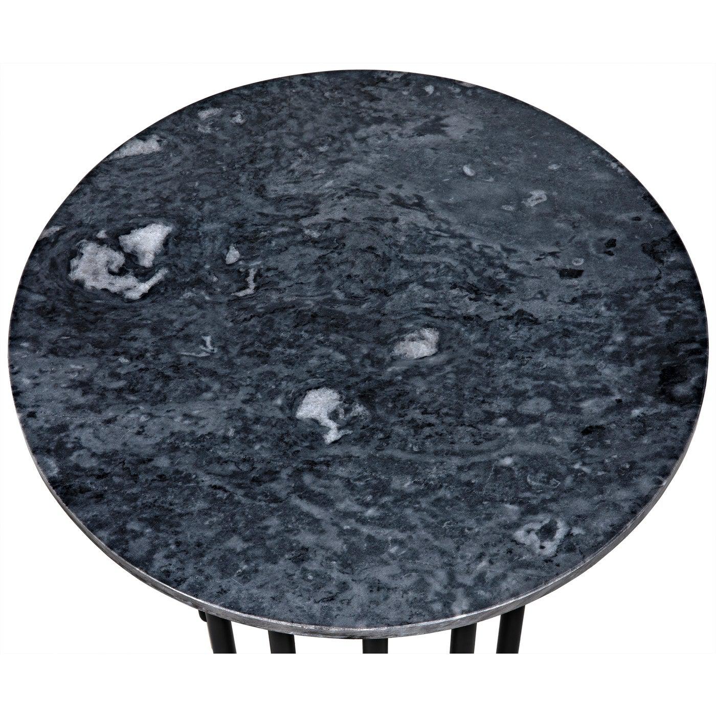 Noir Barcini Side Table-Noir Furniture-Blue Hand Home