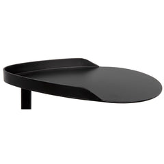 Noir Golem Side Table, Black Steel-Noir Furniture-Blue Hand Home
