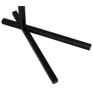 Noir Golem Side Table, Black Steel-Noir Furniture-Blue Hand Home