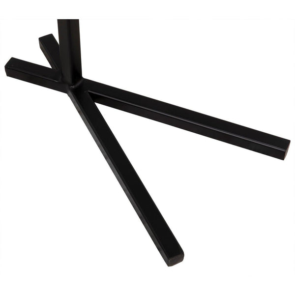 Noir Golem Side Table, Black Steel-Noir Furniture-Blue Hand Home