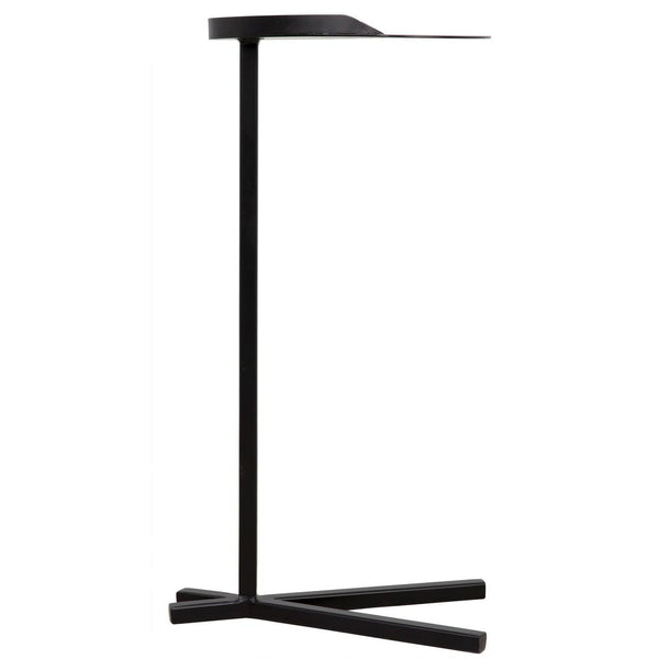 Noir Golem Side Table, Black Steel-Noir Furniture-Blue Hand Home