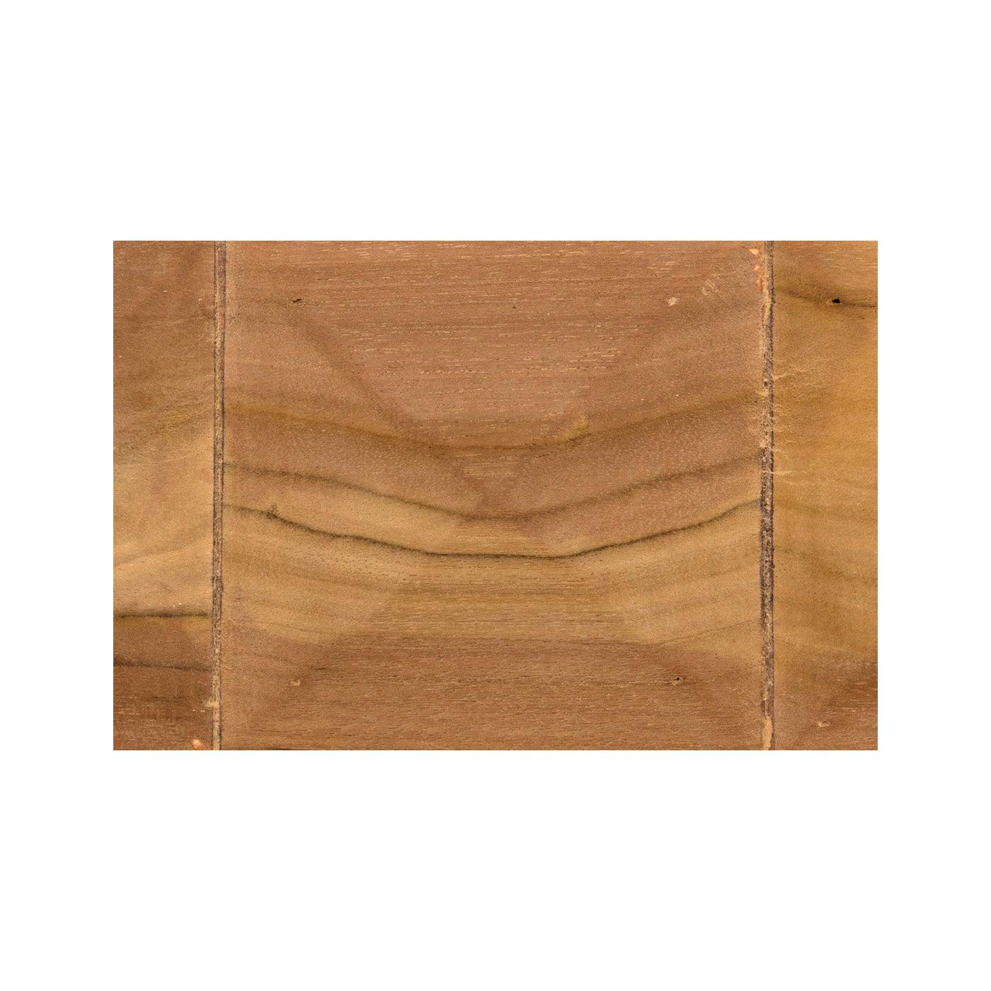 Marcel Side Table, Teak with White Details