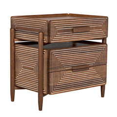 Noir Savino Side Table-Noir Furniture-Blue Hand Home