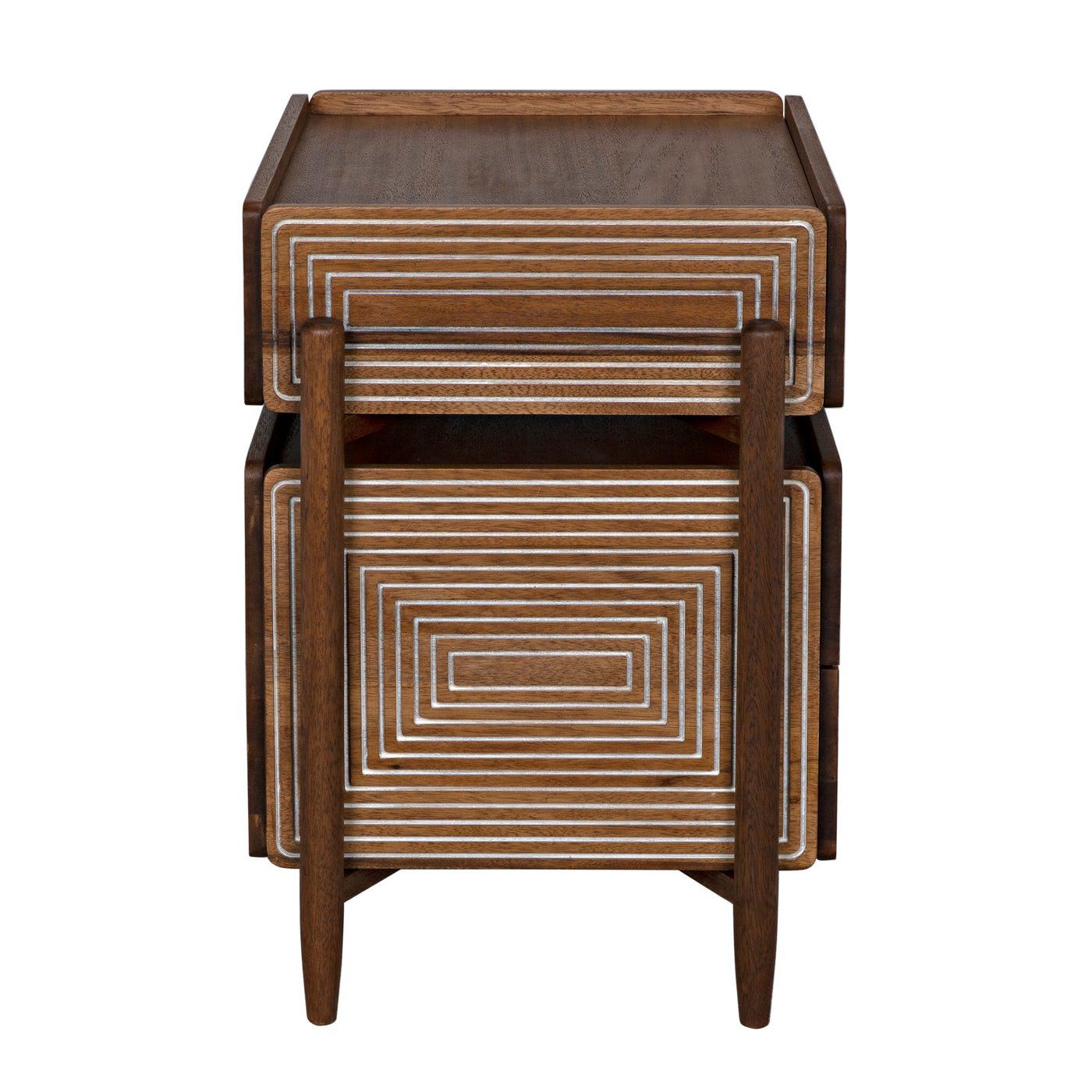 Noir Savino Side Table-Noir Furniture-Blue Hand Home