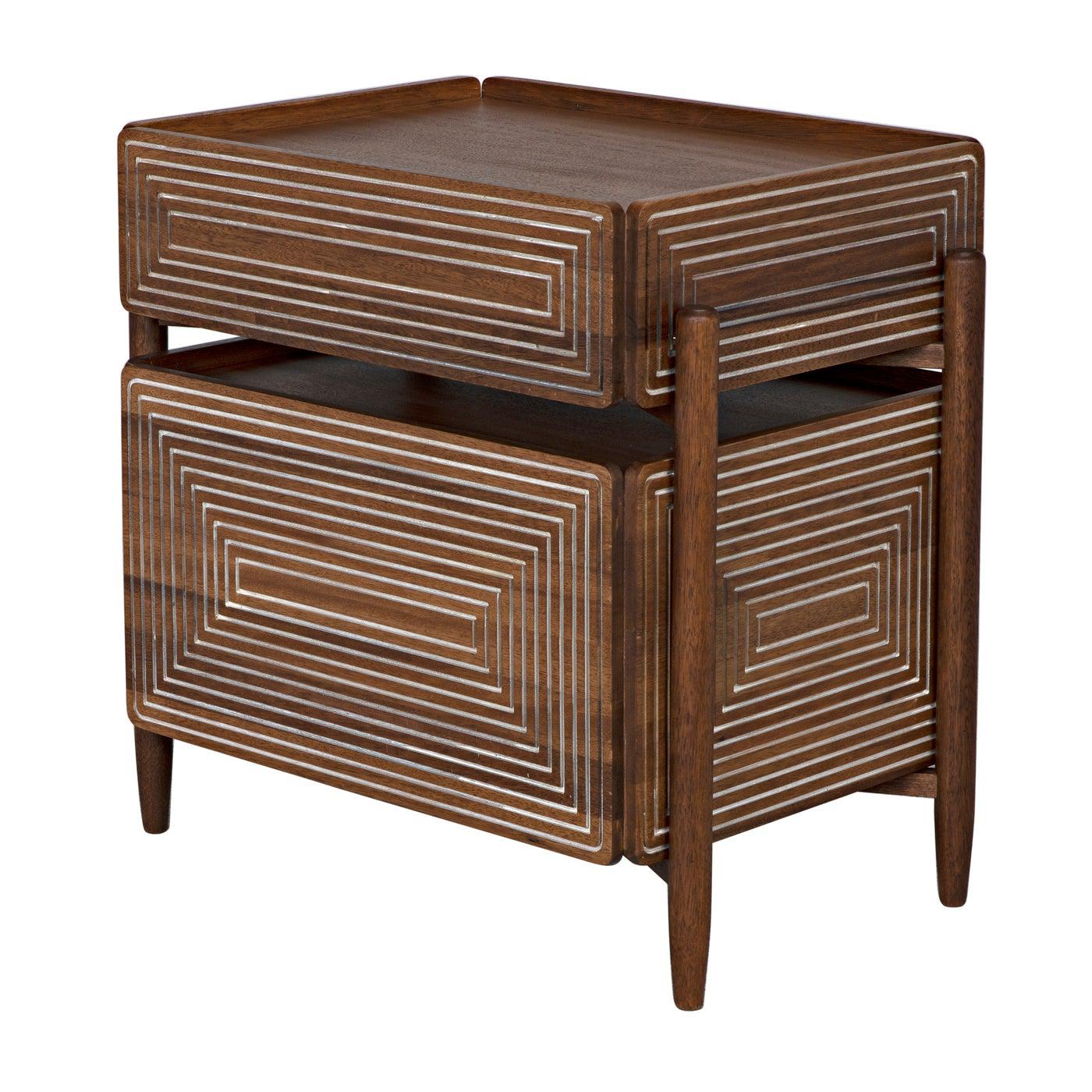 Noir Savino Side Table-Noir Furniture-Blue Hand Home