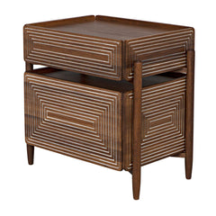Noir Savino Side Table-Noir Furniture-Blue Hand Home