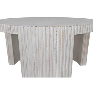 Jgor Side/Coffee Table, White Wash-Noir Furniture-Blue Hand Home
