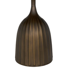 Samuel Side Table, Aged Brass