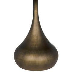 Mateo Side Table, Aged Brass