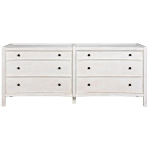 Noir Hampton 6 Drawer Dresser-Noir Furniture-Blue Hand Home