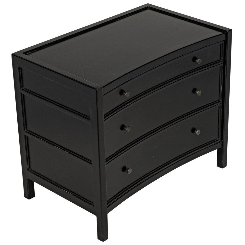 Noir Hampton Side Table Black-Noir Furniture-Blue Hand Home