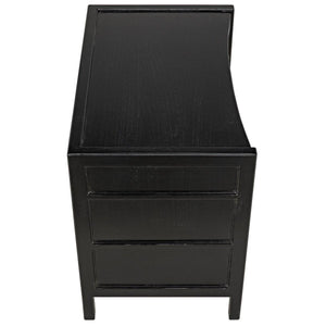 Noir Hampton Side Table Black-Noir Furniture-Blue Hand Home