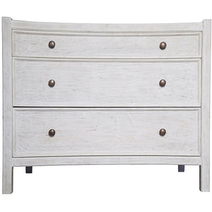 Noir Hampton Side Table, White Wash-Noir Furniture-Blue Hand Home
