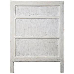Noir Hampton Side Table, White Wash-Noir Furniture-Blue Hand Home