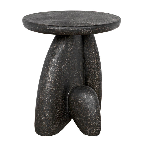Haruki Side Table-Noir Furniture-Blue Hand Home