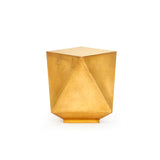 Villa & House - Hedron Side Table - Brass-Bungalow 5-Blue Hand Home