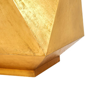 Villa & House - Hedron Side Table - Brass-Bungalow 5-Blue Hand Home