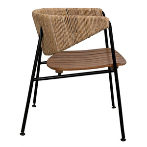 Helena Chair-Noir Furniture-Blue Hand Home