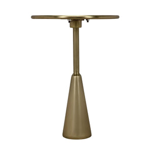 Noir Furniture Hiro Side Table, Antique Brass-Noir Furniture-Blue Hand Home