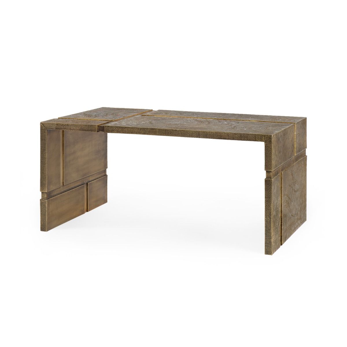 Villa & House - Hollis Coffee Table, Brass-Bungalow 5-Blue Hand Home